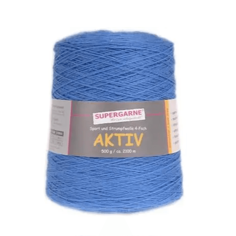 Aktiv 4-ply sokkegarn - 500 grams spoler
